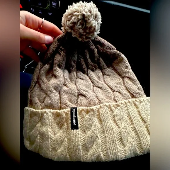 Patagonia | Accessories | Womens Patagonia Pom Hat | Poshmark display picture 2